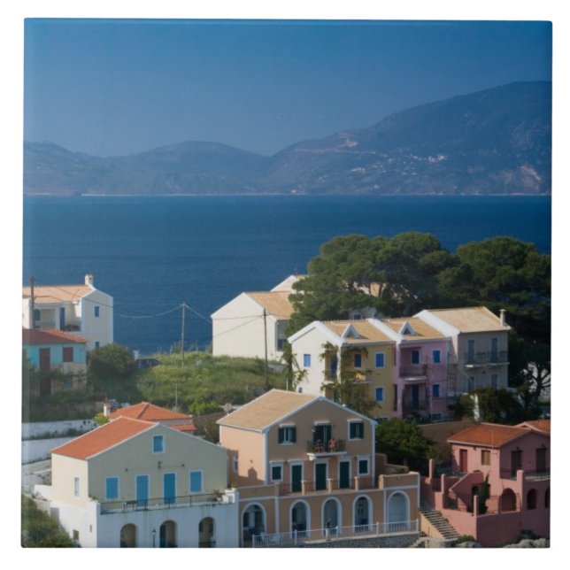GREECE, Ionian Islands, KEFALONIA, Assos: Tile (Front)