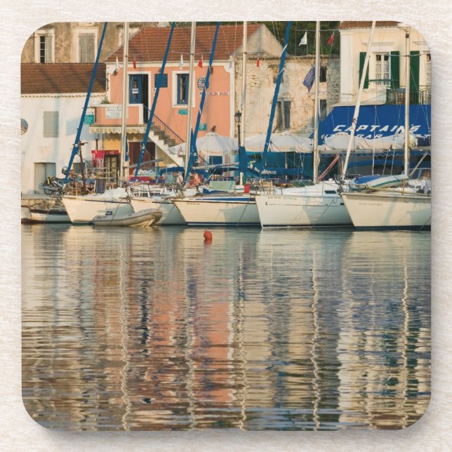 GREECE, Ionian Islands, KEFALONIA, Fiskardo: Coaster (Front)