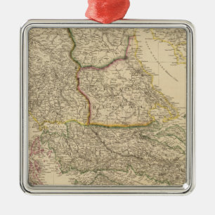 Greece, Ionian Islands Metal Tree Decoration
