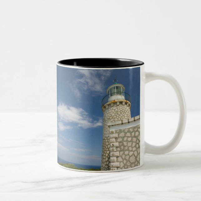 GREECE, Ionian Islands, ZAKYNTHOS, CAPE SKINARI: Two-Tone Coffee Mug (Right)