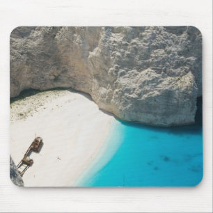 GREECE, Ionian Islands, ZAKYNTHOS, SHIPWRECK Mouse Mat