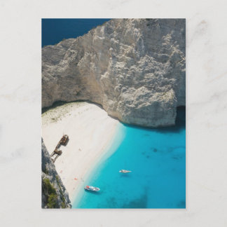 GREECE, Ionian Islands, ZAKYNTHOS, SHIPWRECK Postcard