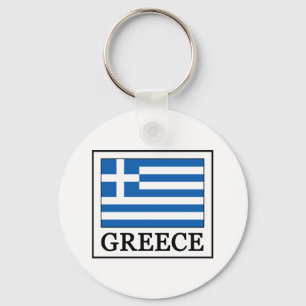 Greece Key Ring