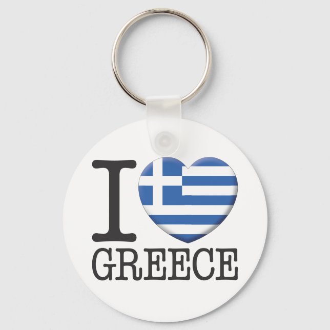 Greece Key Ring (Front)