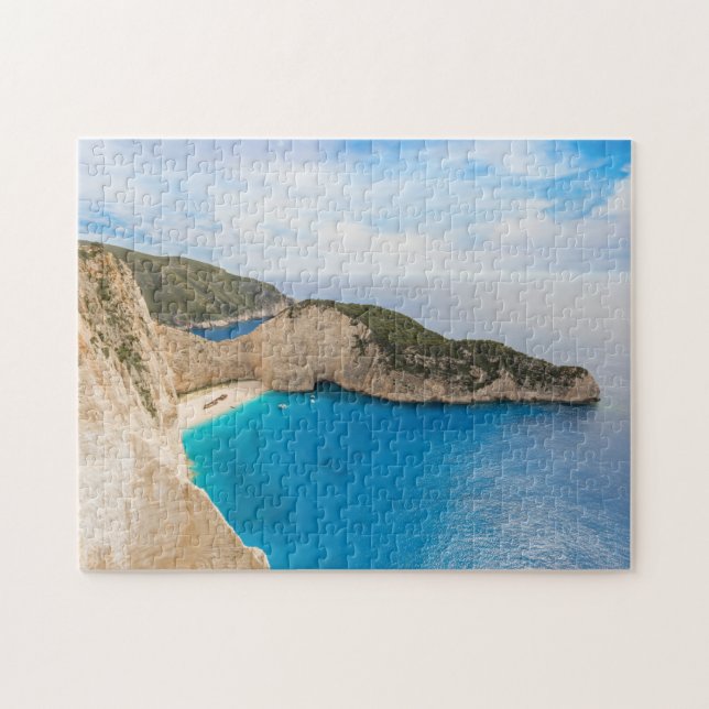 Greece Landscape Jigsaw Puzzle – Zakynthos Island  (Horizontal)