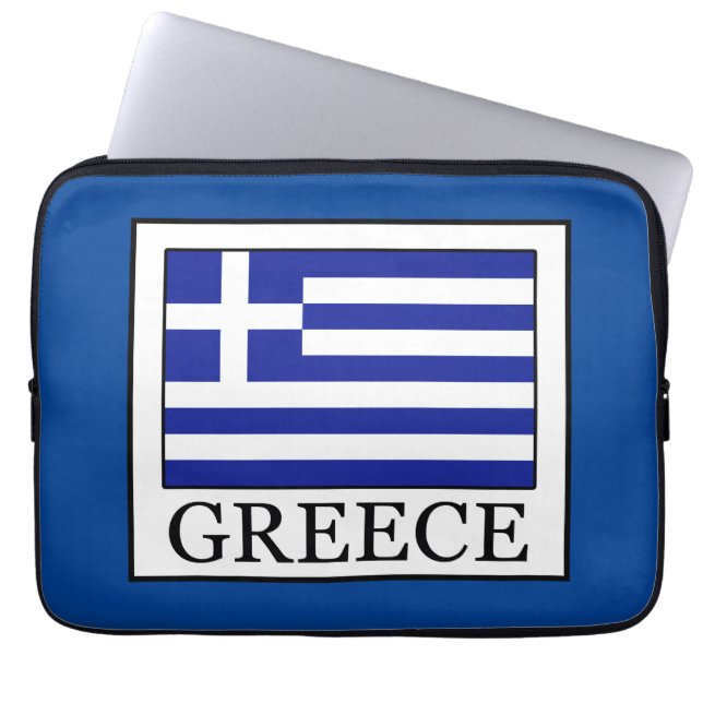 Greece Laptop Sleeve (Front)