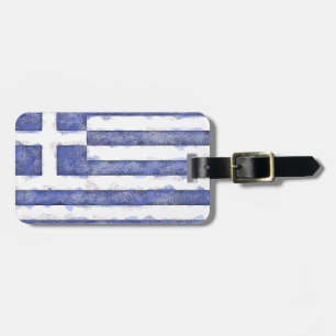 Greece Luggage Tag