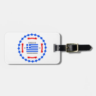Greece Luggage Tag