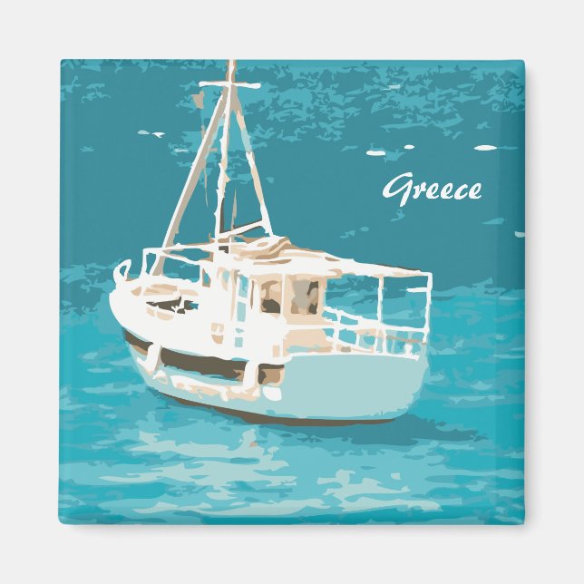 Greece Magnet (Front)