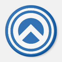 Greece Magnet - Lambda Symbol