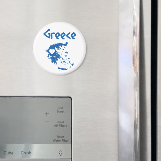 Greece Map Magnet (In Situ (Fridge))