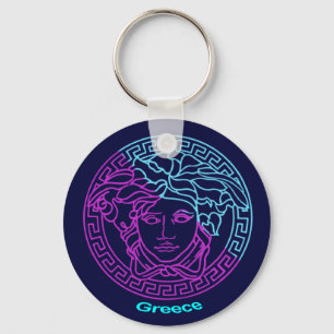 Greece Medusa Key Ring