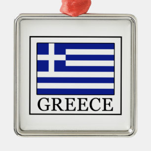 Greece Metal Tree Decoration