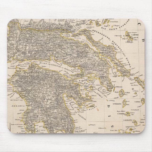 Greece Mouse Mat (Front)