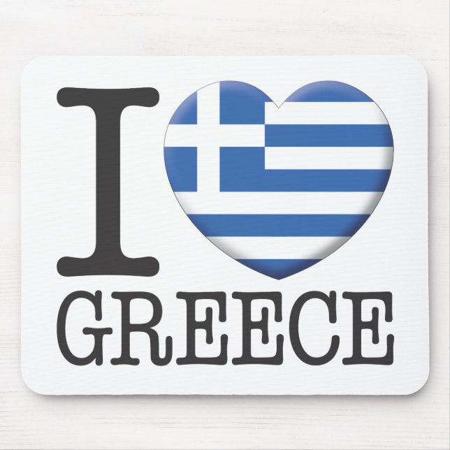 Greece Mouse Mat (Front)