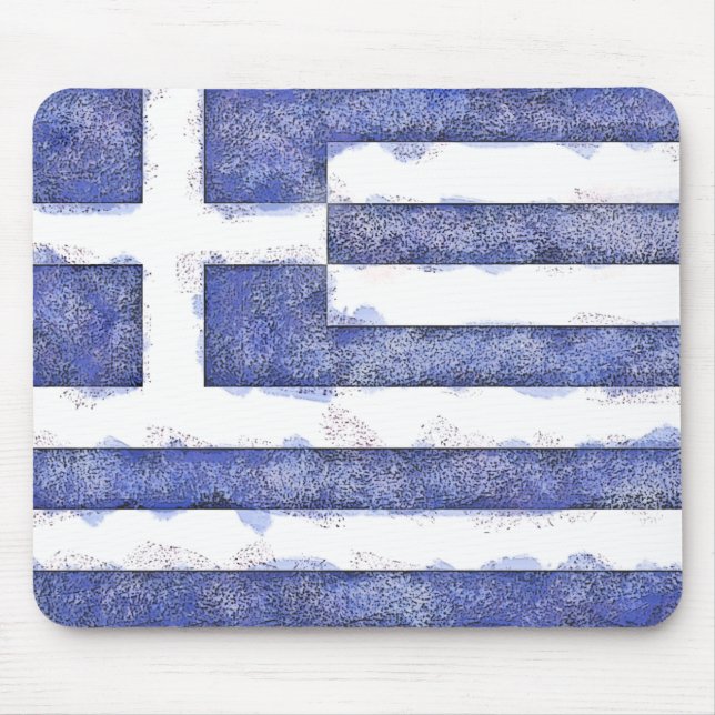 Greece Mouse Mat (Front)