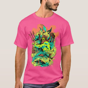 Greece Myths God of the Sea Poseidon Premium T-Shirt