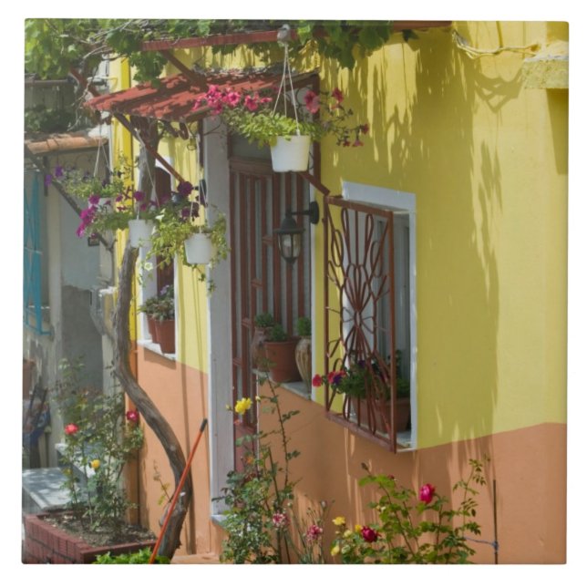 GREECE, Northeastern Aegean Islands, LESVOS Tile (Front)