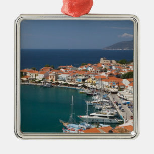 GREECE, Northeastern Aegean Islands, SAMOS, 3 Metal Tree Decoration