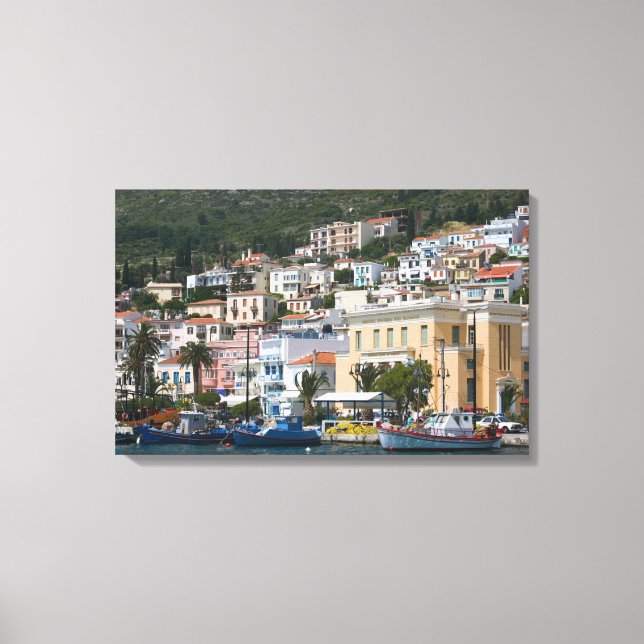 GREECE, Northeastern Aegean Islands, SAMOS, Canvas Print (Front)
