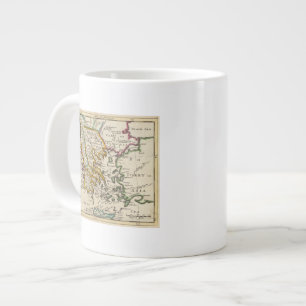 Greece or the south part of Turkey in Europe Large Coffee Mug