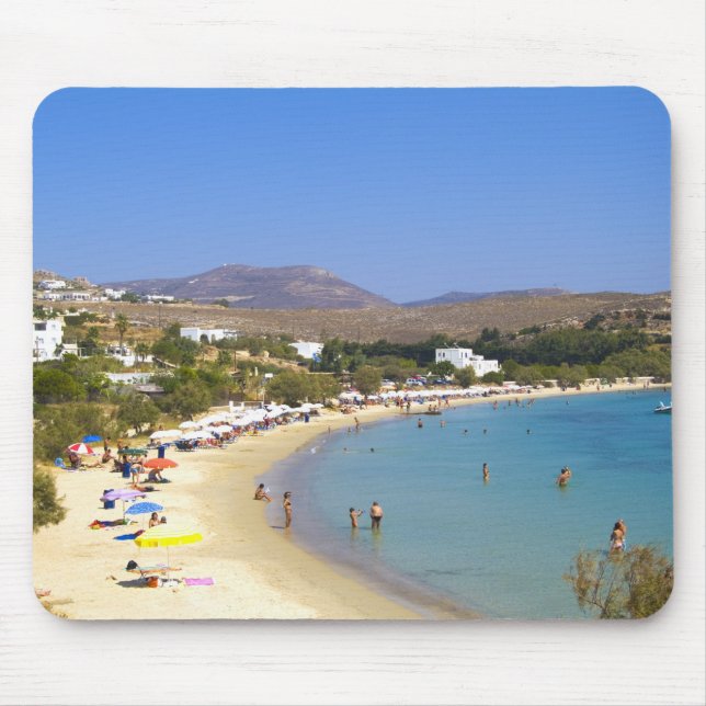 Greece, Paros Island, Krios Beach from above Mouse Mat (Front)