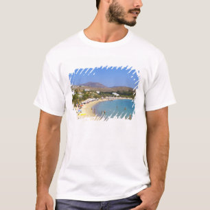 Greece, Paros Island, Krios Beach from above T-Shirt