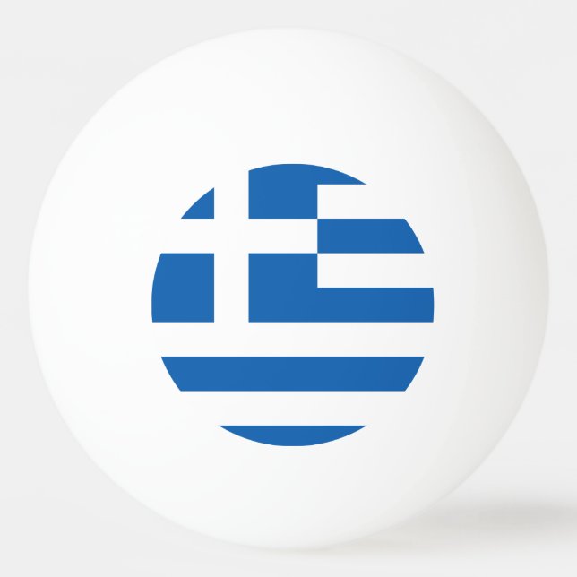 Greece Ping Pong Ball (Front)