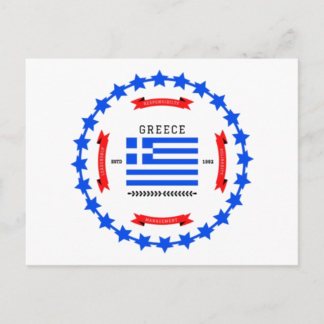Greece Postcard (Front)