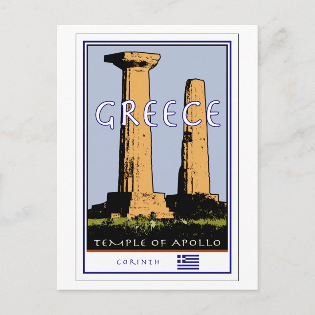 Greece Postcard (Front)