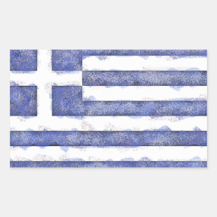 Greece Rectangular Sticker