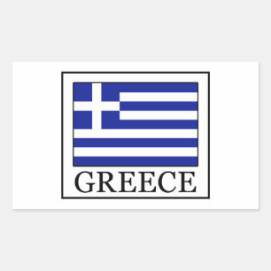 Greece Rectangular Sticker
