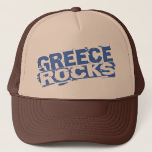 Greece Rocks Trucker Hat