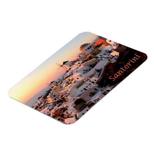 Greece - Santorini - Thera - Thira - Oia - Magnet (Left Side)