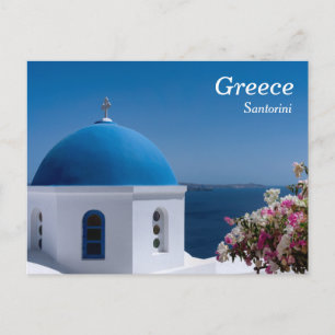 Greece, Santorini, Travel Postcard