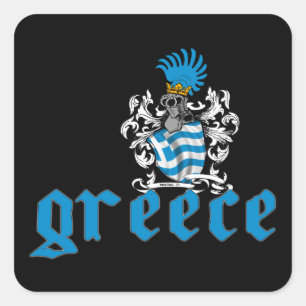 Greece Shield Sticker