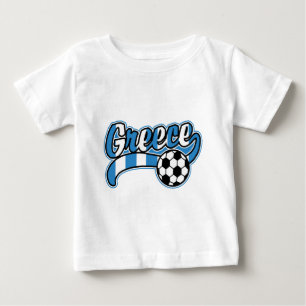 Greece Soccer Baby T-Shirt