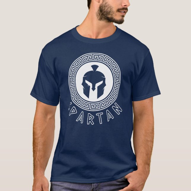 Greece Spartan Men's T-Shirt (Front)