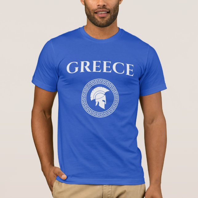 Greece Spartan  T-Shirt (Front)