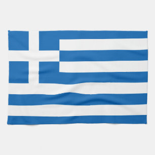 Greece Tea Towel