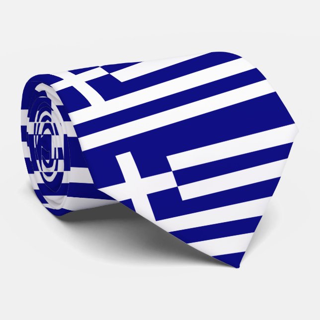 Greece Tie (Rolled)