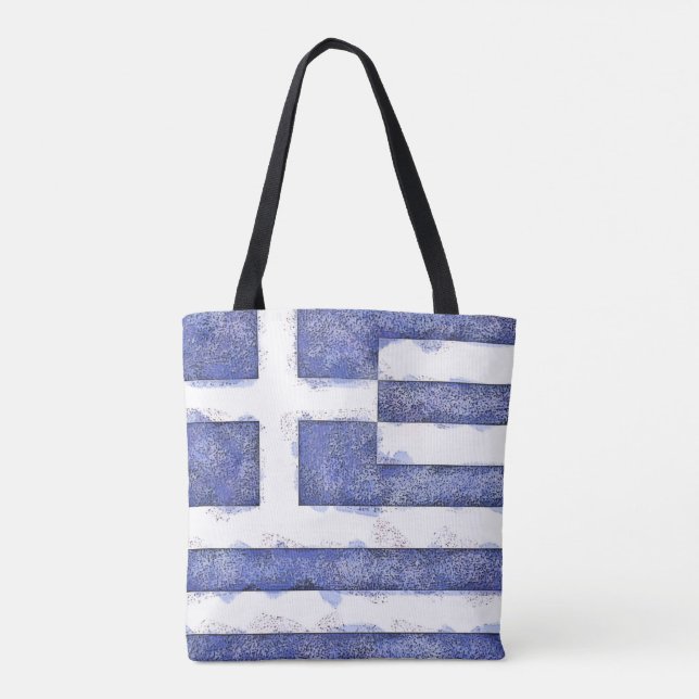 Greece Tote Bag (Back)