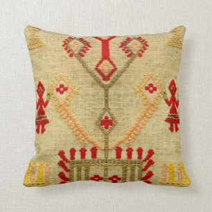 greece traditional ethnic motif greek symbol cushion
