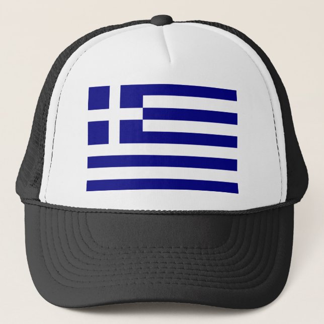 greece trucker hat (Front)