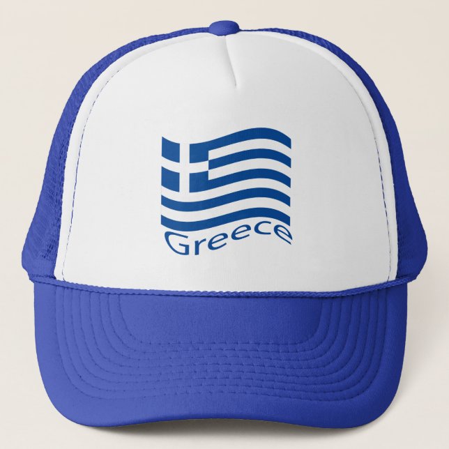 Greece Trucker Hat (Front)