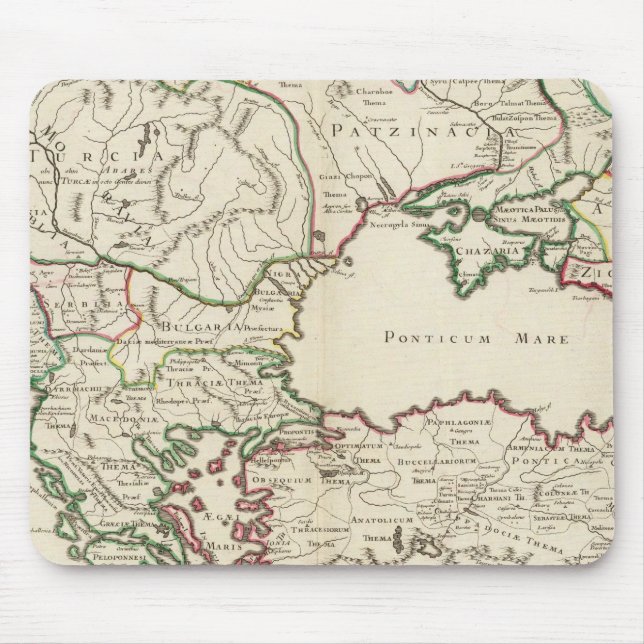 Greece, Turkey, Europe Mouse Mat (Front)