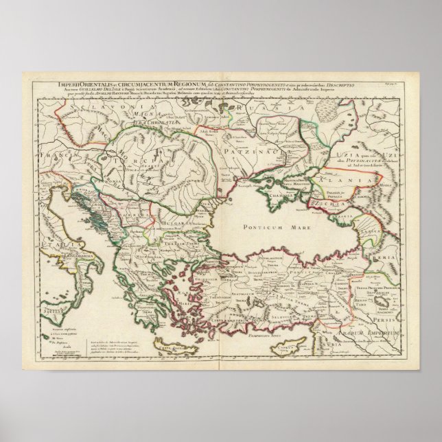 Greece, Turkey, Europe Poster (Front)