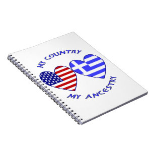 Greece / USA Country Ancestry Notebook