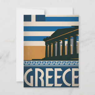 Greece vintage postcard