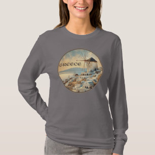 Greece Windmills of Mykonos T-Shirt